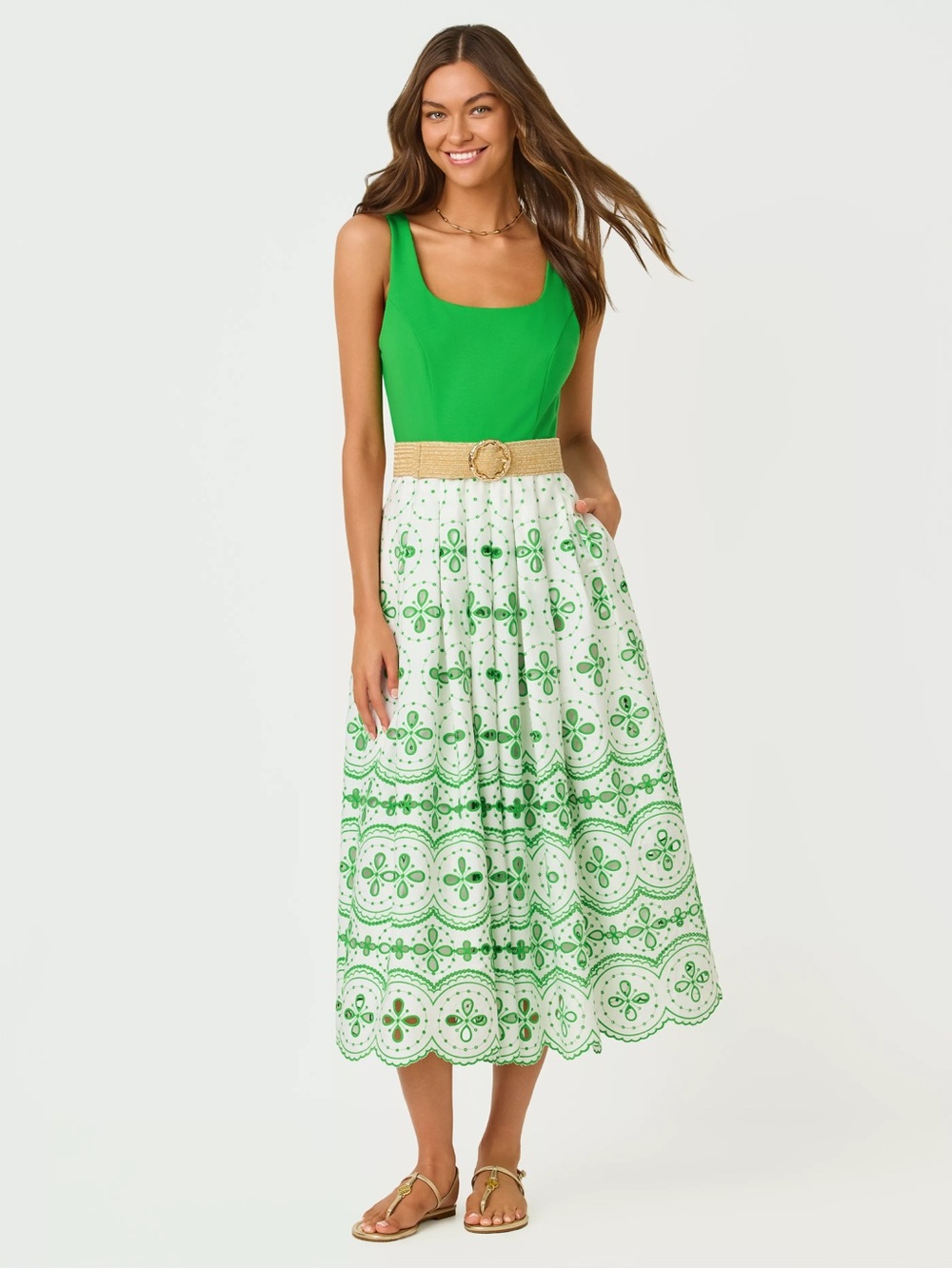 NWT Size 10 Lilly Pulitzer Lissette Midi Dress